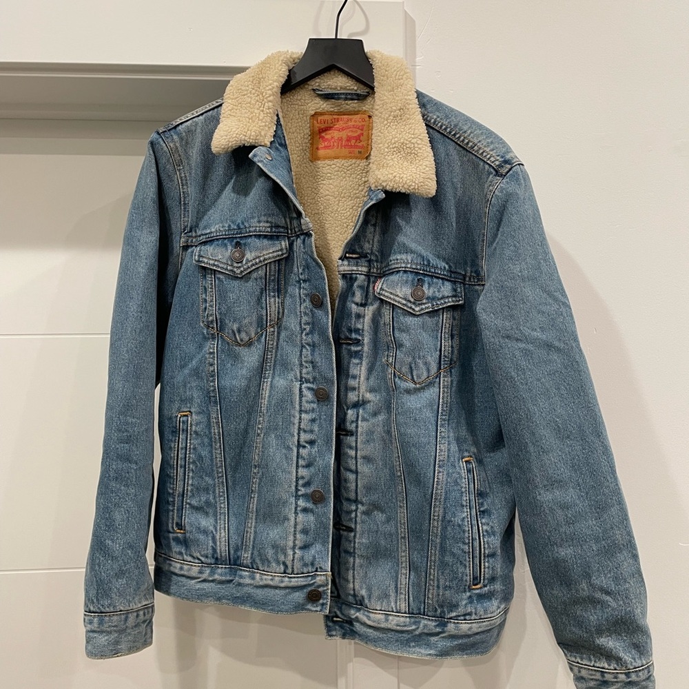 Levi’s Original Sherpa Trucker Denim Jacket